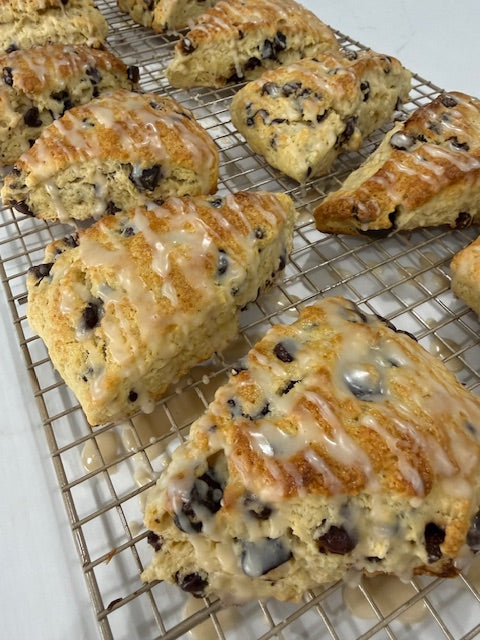 Sourdough Chocolate Chip Scones