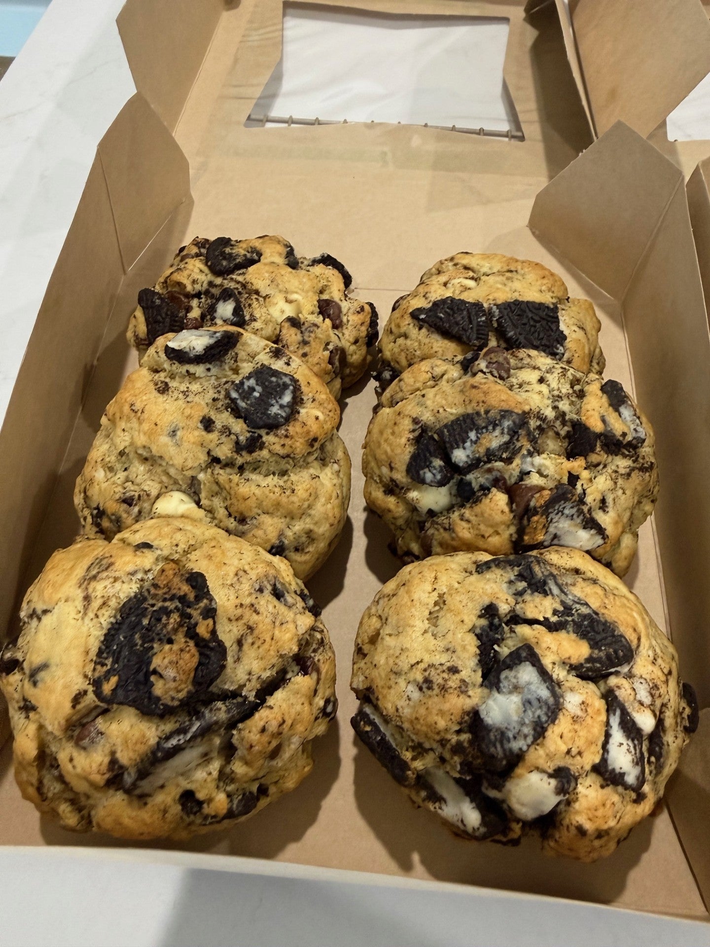 Cookies & Cream Sourdough Cookies