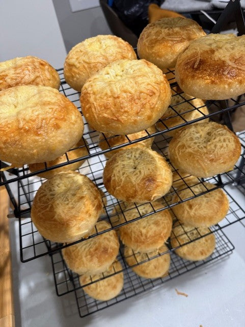 Asiago Sourdough Bagels