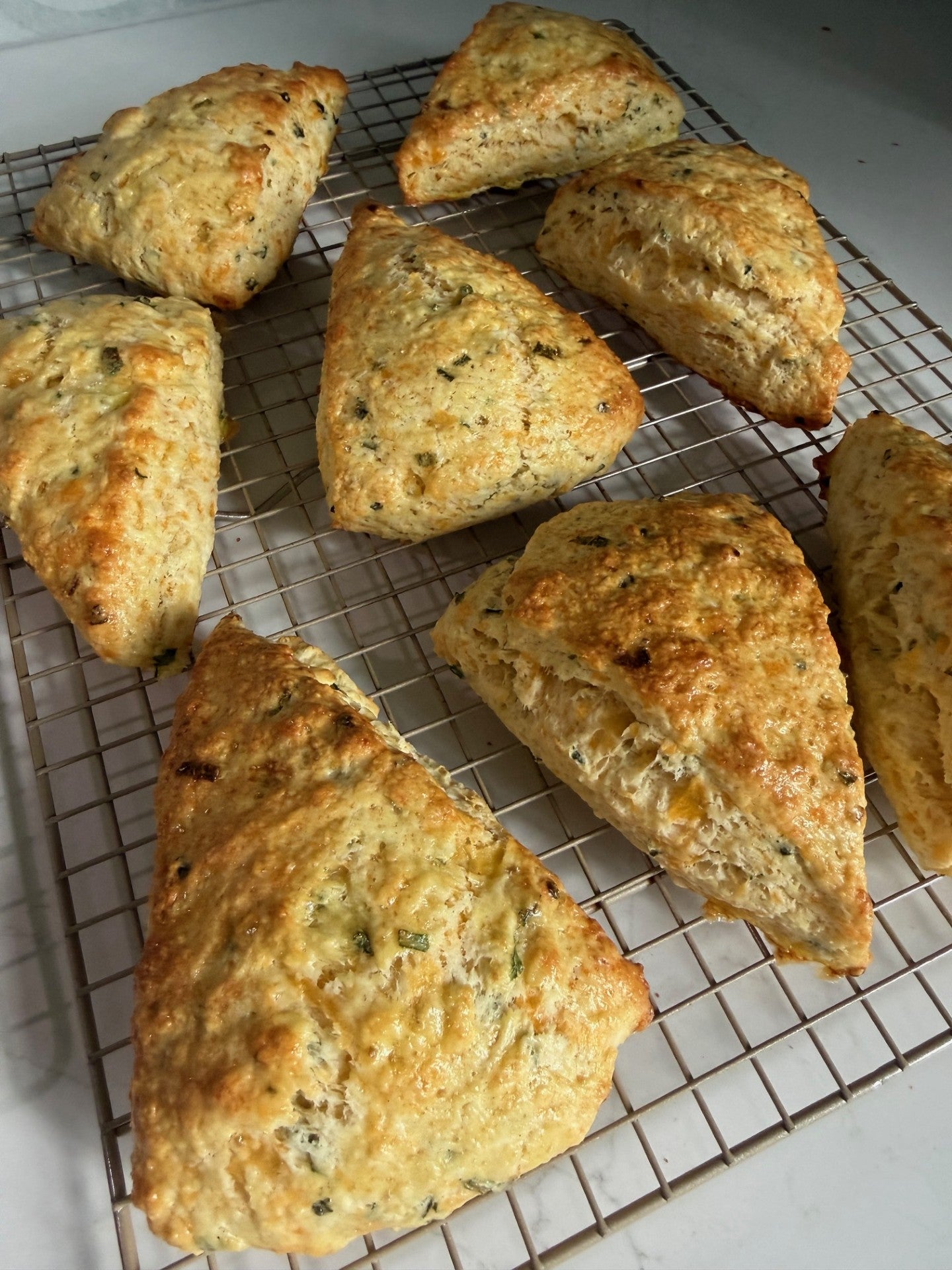 Cheddar & Chive Scones