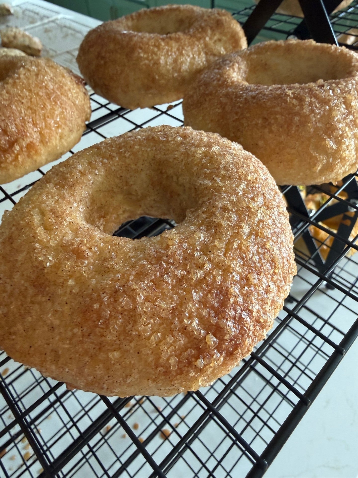 Cinnamon Sugar Bagels